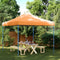 vidaXL - Partytent - inklapbaar - pop-up - 292x292x315 - cm - oranje
