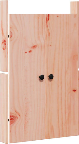 vidaXL - Buitenkeuken - Deuren - 50x9x82 - cm - Massief - Douglas - Hout