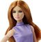 Barbie Looks - Rood haar met paarse outfit - Barbiepop