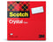 Scotch® Crystal Clear Tape, 19 mm x 33 m