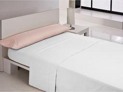 Kussensloop Happy Home MIX COLORS Roze Bed van 150 144 Draden 150 cm