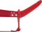 Fetish Tentation - Strap-on - Vibrerend - 15.5 x 3cm - Rood