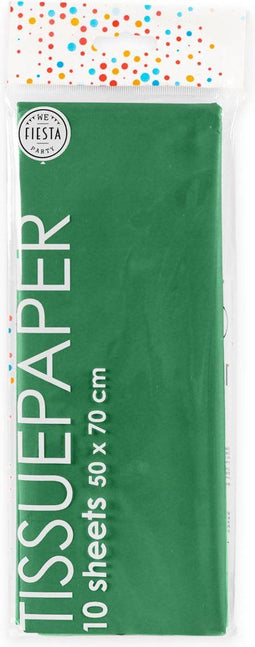 Globos Tissuepapier 10 Vellen Xmas Green, 50x70cm
