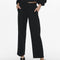 ONLY ONLPOPTRASH-SUKI LIFE MW PANT - Broek met wijde pijpen - Mid waist - Loose fit - Maat XS/30