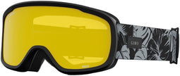Giro Moxie - Skibril - Verstelbare hoofdband en verwisselbare lenzen - zwart-grijs-roze-geel