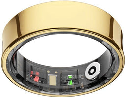 NOLATR LUX - Smart Ring - Stappenteller Activiteitstracker Hartslagmeter - Goud - Maat 10