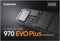 Samsung 970 EVO Plus - Interne SSD - PCIe 3.0 NVMe M.2 500 GB - 3500 MB/s leessnelheid