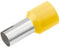 Cimco 18 2364 Adereindhulzen 25 mm² Deels geïsoleerd Geel 50 stuk(s)