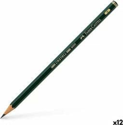 potlood Faber-Castell 9000 B doos met 12 stuks