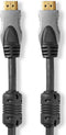 Nedis High Speed HDMI-Kabel - 4K@60Hz - 18 Gbps - Antraciet - 5.00 m
