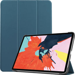 imoshion Tablet Hoes - Geschikt voor iPad Air 5 (2022) / Air 4 (2020) / Air 11 inch (2025) M3 / Air 11 inch (2024) M2 - Trifold Bookcase - Donkergroen