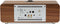 Ruark Audio R3s compact radio systeem - Walnoot