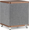 Ruark Audio RS1 subwoofer met ingebouwde versterker - walnoot