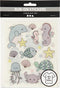 Rub-on Sticker vel 12 2x15 3 cm oceaan 1doos
