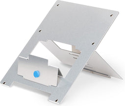R-Go Tools Riser Flexible - Laptopstandaard - Verstelbaar in 5 standen - Aluminium Zilver
