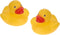 Rubber badeendjes familie - 9x stuks geel - badkamer fun - 5.5 cm - speelgoed eendjes