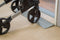 Rubber drempelhulp 0,4 x 4 x 100 cm met lijmlaag (grijs)