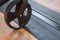 Rubber drempelhulp 0,4 x 4 x 100 cm (zwart)