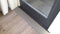 Rubber drempelhulp 0,8 x 8 x 100 cm met lijmlaag (grijs)