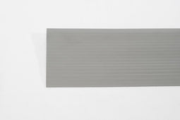 Rubber drempelhulp 1,6 x 15 x 100 cm met lijmlaag (grijs)
