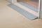 Rubber drempelhulp 1,6 x 15 x 100 cm met lijmlaag (grijs)