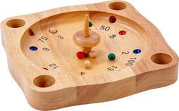 RUBBER WOOD TIROLER ROULETTE INCLUDING RULES OF THE GAME