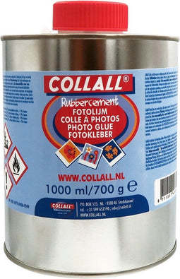 Rubbercement Collall 1000ml + kwast