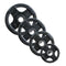 Rubberen olympische grip halterschijf - 5 kg - Body-Solid
