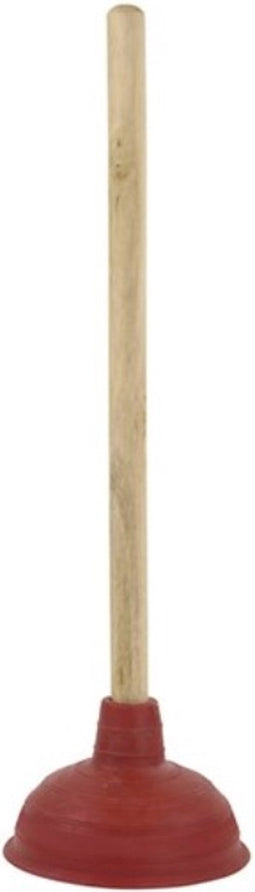 Rubberen Ontstopper met houten steel - Ø13,5 cm