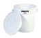 Rubbermaid Brute Container - Rond - 37,9 l - Wit