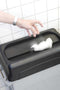 Rubbermaid deksel voor afvalcontainer Slim Jim, tuimeldeksel, zwart 4 stuks