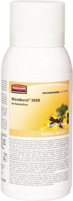 Rubbermaid Microburst Luchtverfrisser Navulling 'Radiant Sense' GH062