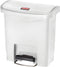 Rubbermaid - Pedaalemmer - Slim - Jim - 15 - L - wit