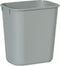 Rubbermaid Rechthoekige afvalbak 12,9 ltr, grijs (VB002955)
