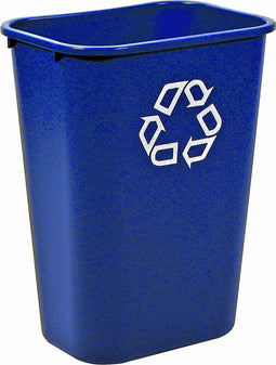 Rubbermaid Rechthoekige afvalbak 39 ltr, blauw (VB002957)