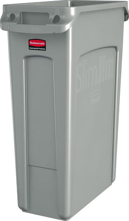 Rubbermaid Slim Jim afvalbak met luchtsleuven, 87 liter (VB186369)