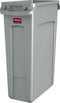 Rubbermaid Slim Jim afvalbak met luchtsleuven, 87 liter (VB186369)