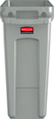 Rubbermaid - Slim Jim met luchtsleuven 60 liter - Polyethylene - beige - Prullenbak