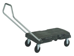Rubbermaid - Transportkar triple trolley 225kg zwart