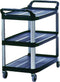 Rubbermaid X-Tra Serveerwagen Zwart - Rubbermaid F693 - Horeca