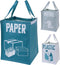 Rubbish Bags Paper-Plastic-Metal Pack of 3 units
