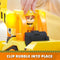 Rubble & Crew - Blafwerf Bulldozer met lichten, geluiden en Rubble-figuurtje - bouwspeelgoed - PAW Patrol speelgoed