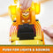 Rubble & Crew - Blafwerf Bulldozer met lichten, geluiden en Rubble-figuurtje - bouwspeelgoed - PAW Patrol speelgoed