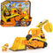 Rubble & Crew - Blafwerf Bulldozer met lichten, geluiden en Rubble-figuurtje - bouwspeelgoed - PAW Patrol speelgoed