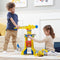 Rubble & Crew - Blafwerf Hijskraan-speelset met Rubble-figuurtje en 340 g Kinetic Build-It speelzand - PAW Patrol speelgoed