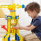 Rubble & Crew - Blafwerf Hijskraan-speelset met Rubble-figuurtje en 340 g Kinetic Build-It speelzand - PAW Patrol speelgoed