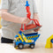Rubble & Crew - Blafwerf Hijskraan-speelset met Rubble-figuurtje en 340 g Kinetic Build-It speelzand - PAW Patrol speelgoed
