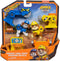 Rubble & Crew - Power Tool Pups Rubble & Wheeler-speelgoedfiguren met 2 bouwgereedschappen en 2 bouwaccessoires