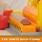 Rubble & Crew - Rubble's Werkplaats-speelset - met Rubble-figuurtje en 85 g Kinetic Build-It speelzand - PAW Patrol speelgoed