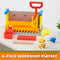 Rubble & Crew - Rubble's Werkplaats-speelset - met Rubble-figuurtje en 85 g Kinetic Build-It speelzand - PAW Patrol speelgoed